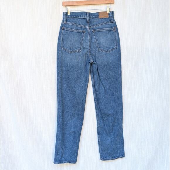Madewell The Perfect Vintage High-Rise Straight Leg Jeans, size 26 - Picture 2 of 9